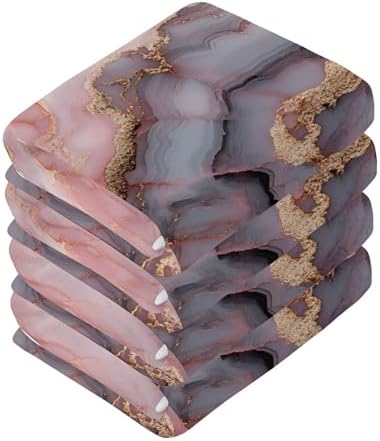 High-Quality Gray Agate Washcloth Set