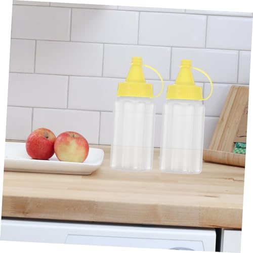 Simplify Kitchen Storage with Mustard Salad Squeeze Bottles