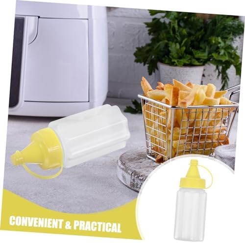 Luxshiny 4pc Squeeze Bottle Set Ultimate Tools for Kitchen Convenience