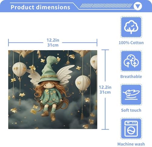 Cute Gnome Washcloths 2 Pack