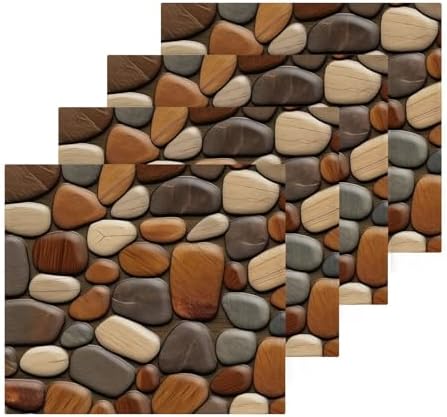 YETTASBIN Stone Texture Washcloths 2 Pack 1
