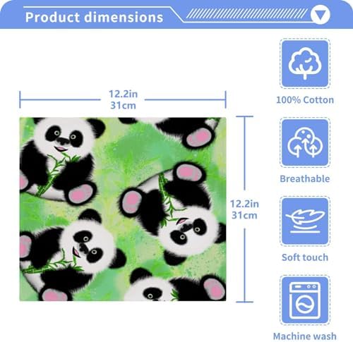Premium Soft Reusable Washcloth for Babies - 12x12 inch