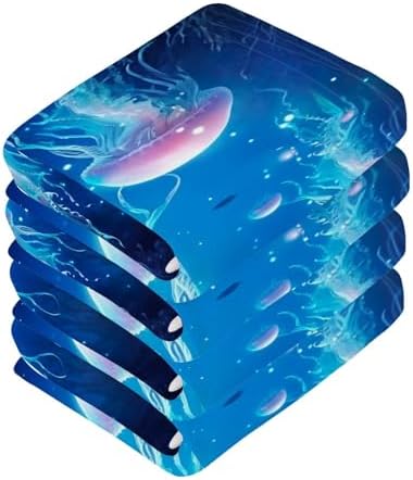 Yettasbin Face Hand Washcloth 2-Pack Soft Reusable 12x12