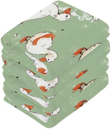 YETTASBIN Cartoon Duck Washcloths 2 Pack 1