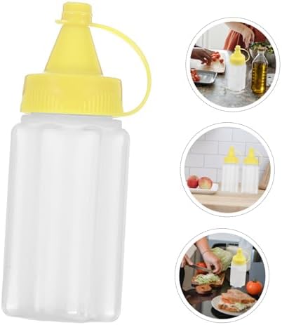 Essential Squeeze BottleReusable Portion-Controlled Hygienic Travel Kitchen Condiment Tool