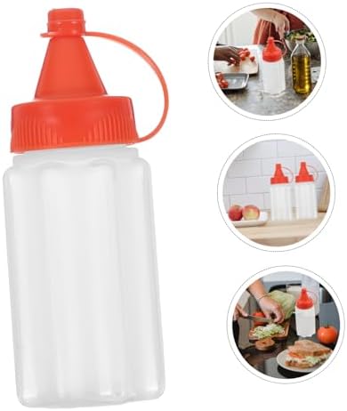 Hoement Reusable Condiment Squeeze Bottles
