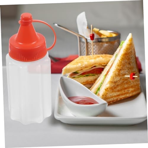 Perfect for Daily Use - Space-Saving Condiment Squeeze Bottles