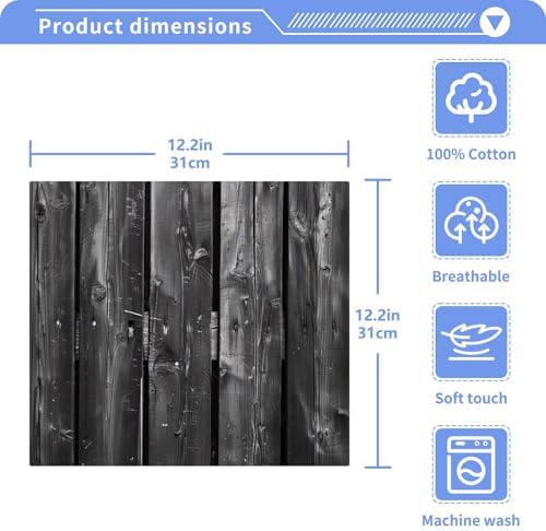 Natural Wood Texture Washcloths