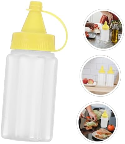Luxshiny 4pc Squeeze Bottle Set Ultimate Tools for Kitchen Convenience