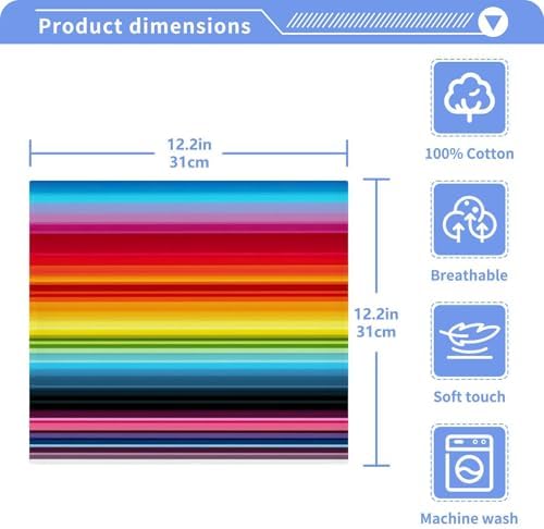 Mexican Stripes Soft Washcloth 2-Pack