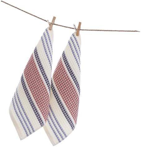 Soft Cotton Washcloth for Daily Use Durable Striped Design
