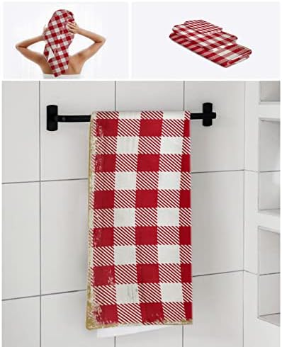 Merry Christmas Microfiber Towels Set for Bathroom