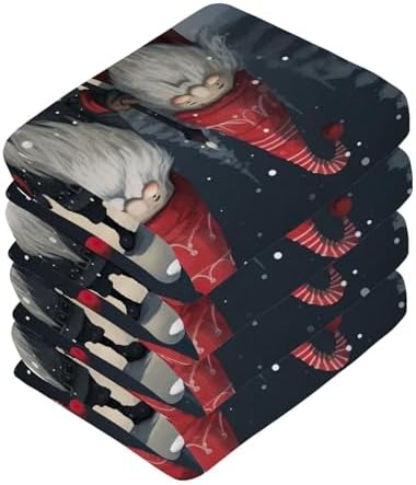 Cute Gnome Reusable Washcloth Set 2-Pack