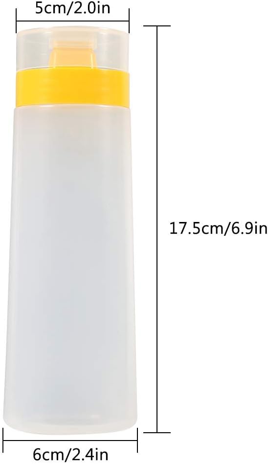 Ergonomic Mayonnaise Dispenser4-Hole Capacity