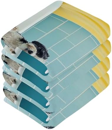 Durable Dog Towels Set for Bathtubs