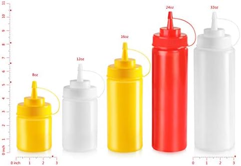 New Star Foodservice Squeeze Bottles Reliable Kitchen Essentials
