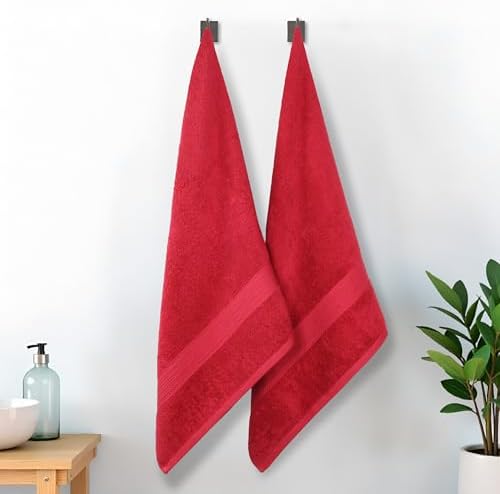 Eco-Friendly 2-Piece Bath Towel Set for Adults and Kids