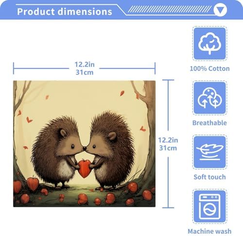Gentle on Skin Face Towels for Baby
