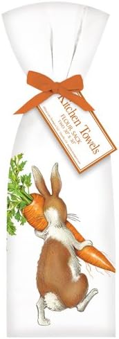 Mary Lake Thompson 2-Piece Rabbit Carrot Towels