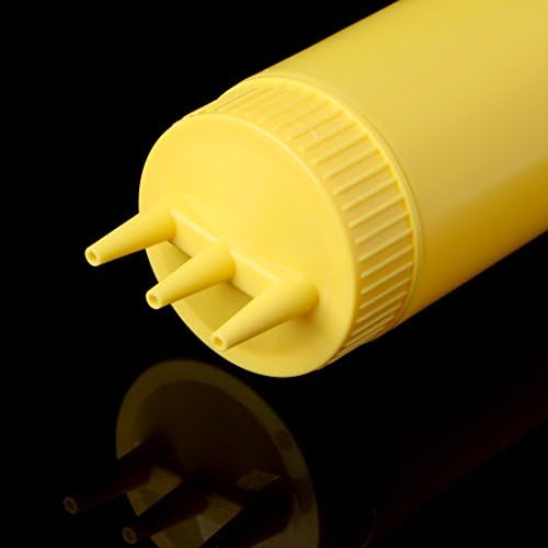 3 Hole Squeeze Bottle Condiment Dispenser