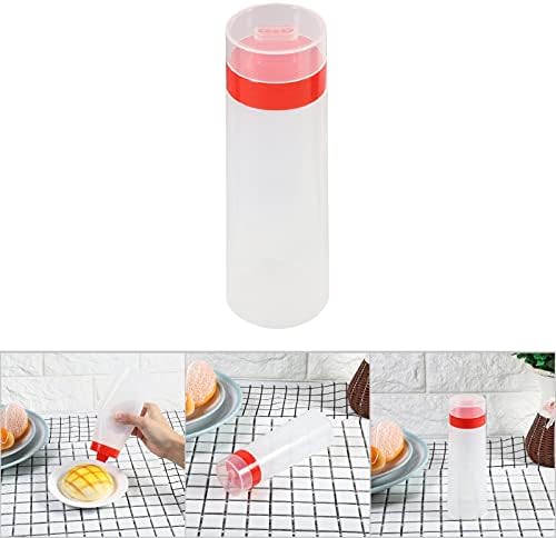 FIYO Squeeze Condiment Dispenser - 4-Hole 300ml Red