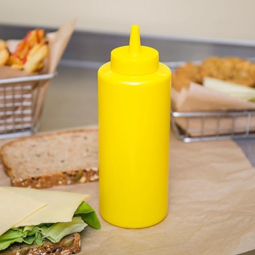 Dining Delight Majestic Malts Condiment Squeeze Bottles - 12 oz 6 Pack