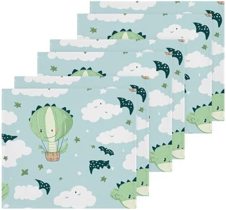 Stunning Green Dragon Washcloth Set Multi-Pack