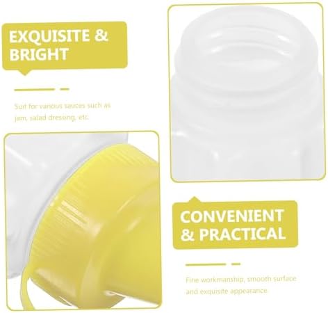 Zerodeko 4-Piece Reusable Squeeze Bottles