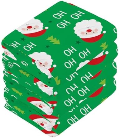 Christmas Santa Washcloth 2-Pack