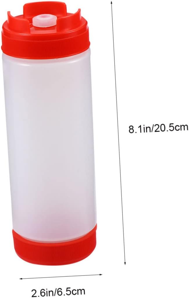 Cabinock Double Head Jam Squeeze Bottle for Kitchen Convenience