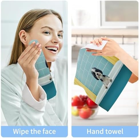 Durable Dog Towels Set for Bathtubs