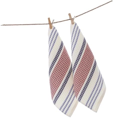 Soft Cotton Washcloth for Daily Use Durable Striped Design