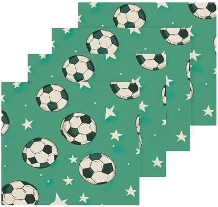 Soccer Stars Xigua Washcloths Set