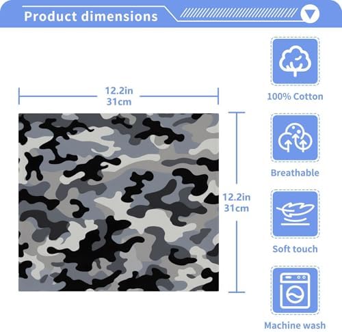 Camo Washcloth Set
