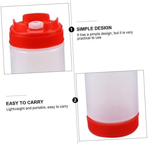 Zerodeko Double Headed Squeeze Bottles