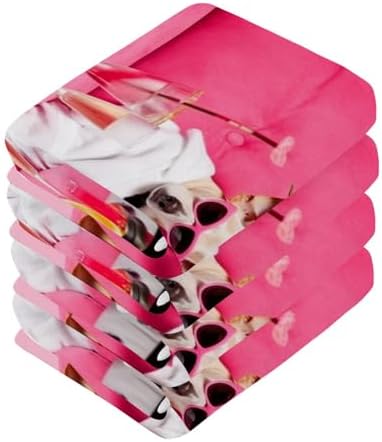 YETTASBIN Dog Washcloths 2 Pack