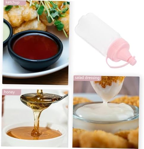 Perfect Squeeze 4PCS 60ml Kitchen Accessory for Condiments Sauces and Jams