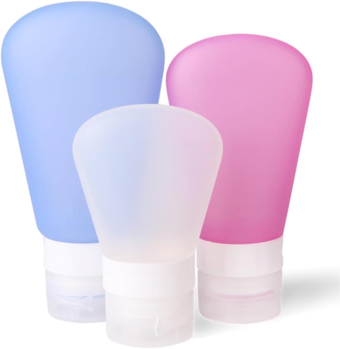 Travel Companion Squeeze Bottle - 60ml Pink