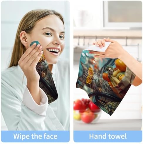 Driver Cat Washcloth 2-Pack