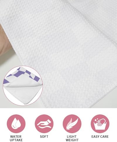 Imagine 4 Essential Purple Waffle Towels for Your Kitchen More