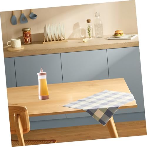 Set of 2 Plastic Condiment Squeeze Bottles Tips