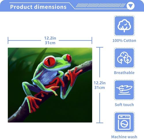 Cute Frog washed daily premium soft cotton