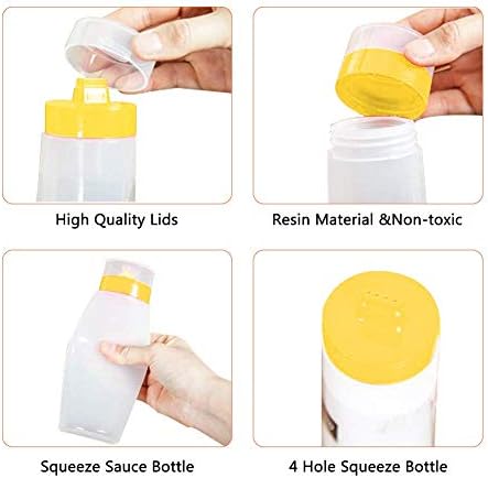 Ergonomic Mayonnaise Dispenser4-Hole Capacity