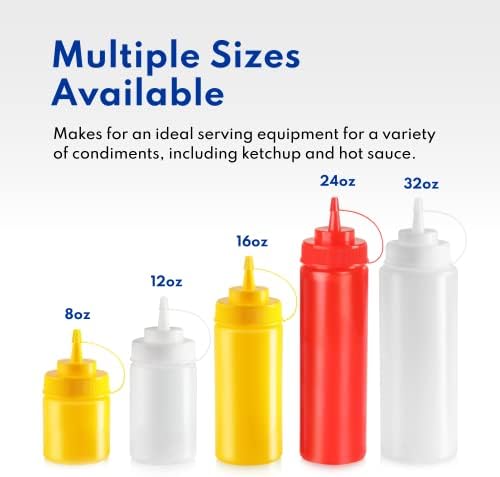 New Star Foodservice Squeeze Bottles Reliable Kitchen Essentials