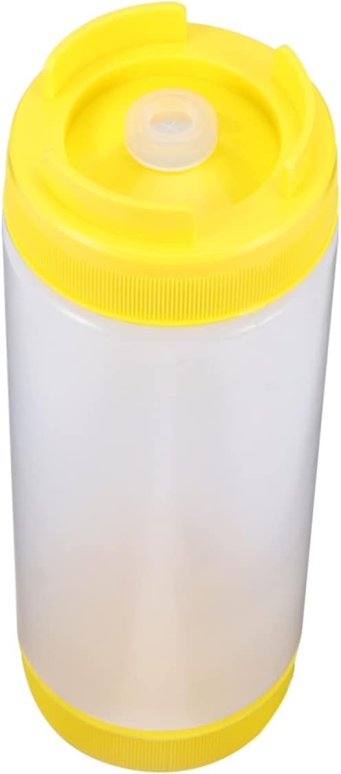 Made-to-Measure 20oz Squeeze Bottle 2-Ended for Ketchup Mustard Dressings