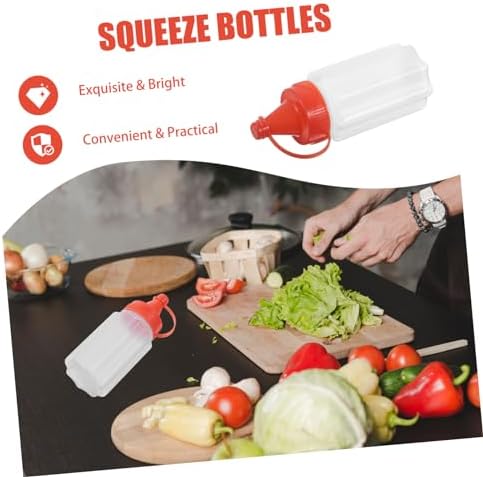 OFFSCH Reusable Squeeze Bottles for Condiments