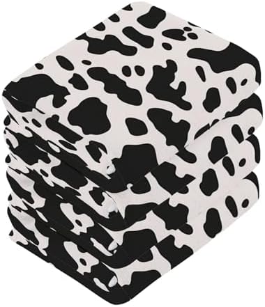Cool Cow Print Washcloths 2 Pack