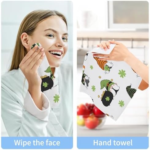 Surprise Your Owner with St Patricks Day Gnome Washcloth