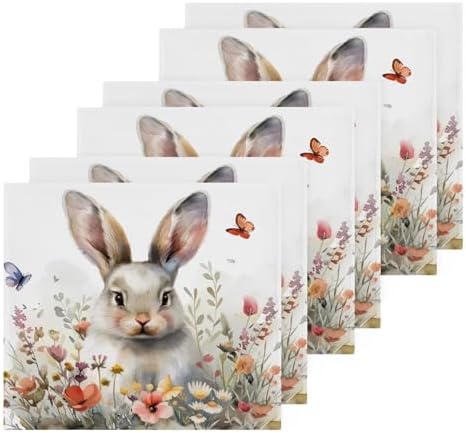 Cute bunny washcloths for babies Soft absorbent reusable washcloths