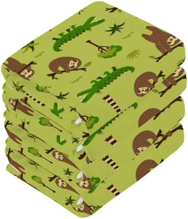 Perfectly Plush Sloth Washcloths 2-Pack